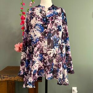 Northern Reflections Button Down Long Sleeve